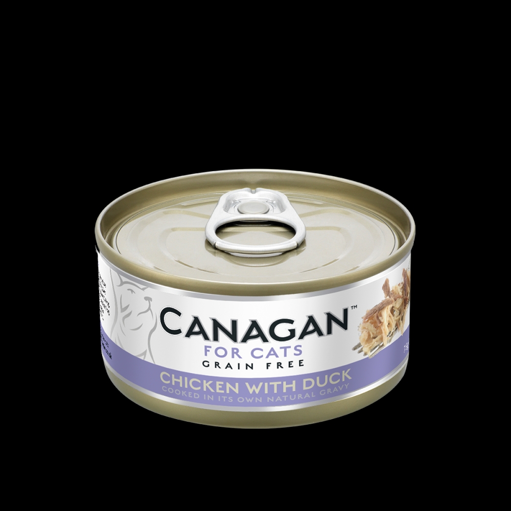 Canagan Wet Cat Food Chicken with Duck Grain Free 75gr
